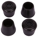 LEG TIP RUBBER 5/8 INCH BLACK 