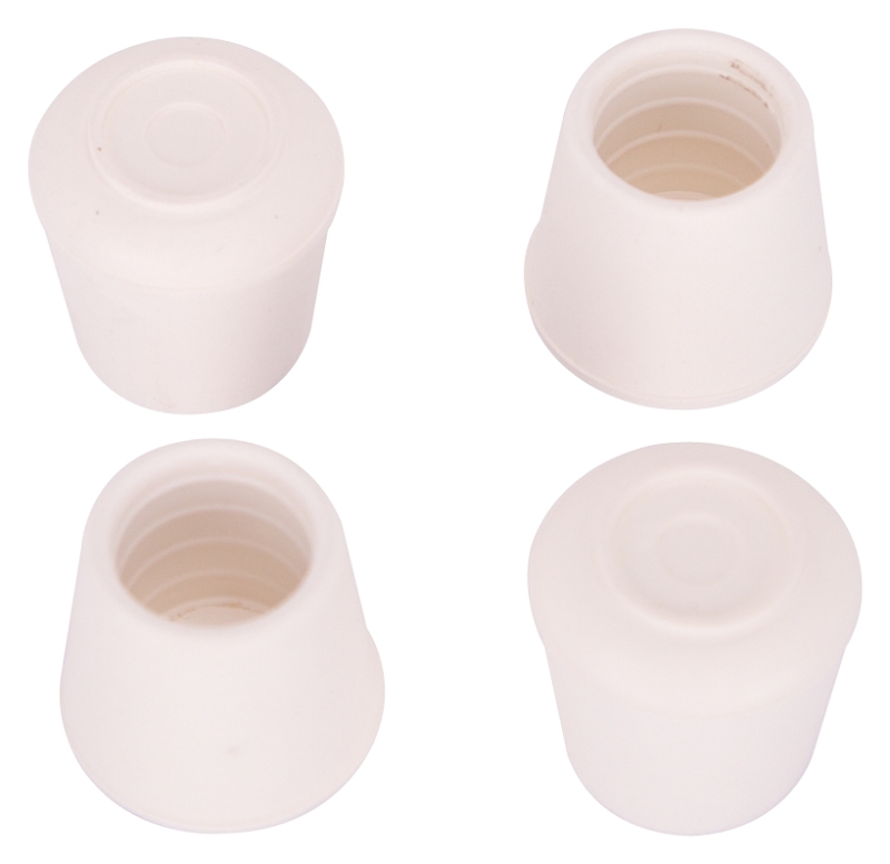 LEG TIP RUBBER 5/8 INCH WHITE 