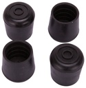 LEG TIP RUBBER BLACK 1-1/4IN  