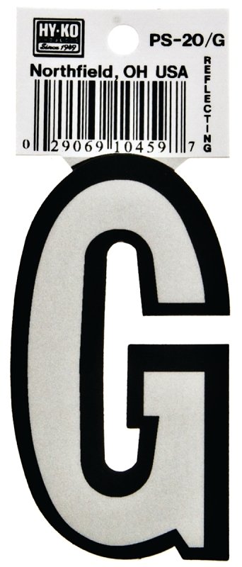 LETTER HOUSE G 3-1/4IN REFL   