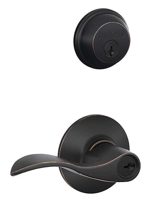 [3019783] LEVER ENTRY CMB DEADBOLT ABRZ 