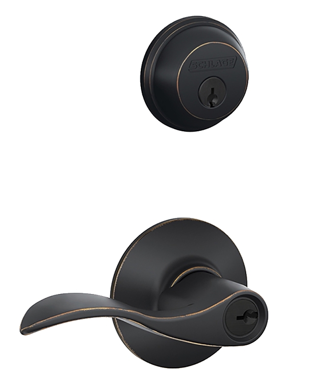 LEVER ENTRY CMB DEADBOLT ABRZ 