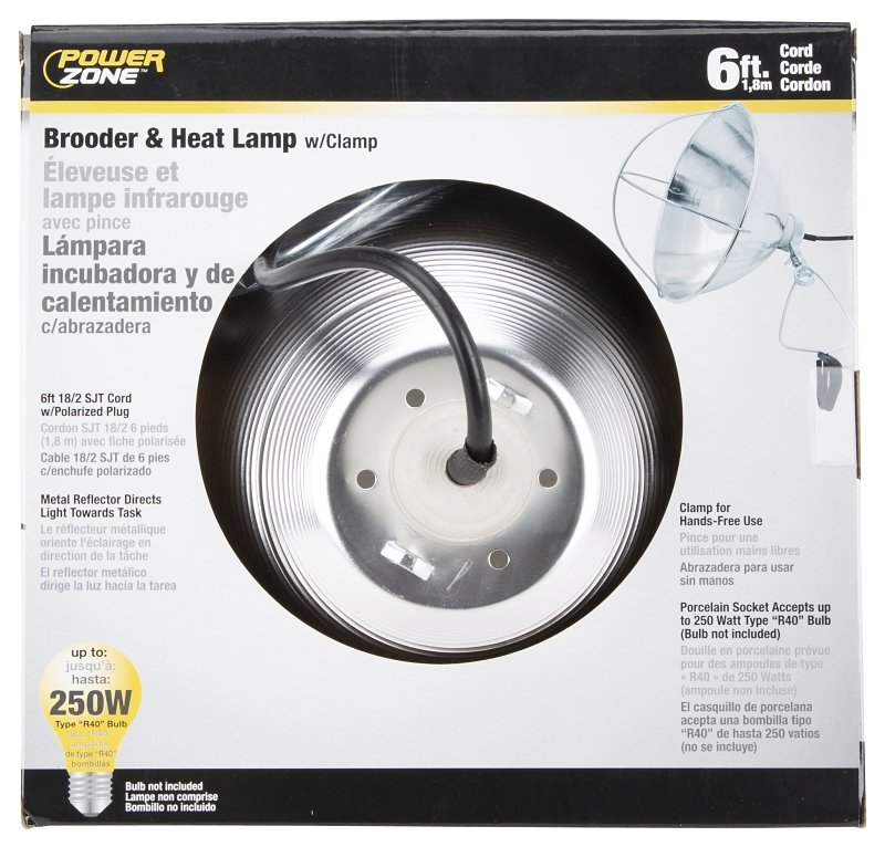 LIGHT CLAMP 10.5IN 18/2X6FT   