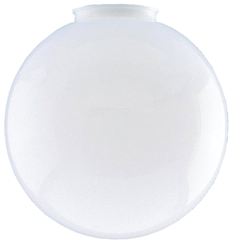 LIGHT GLOBE POLYCARBONATE WHT 