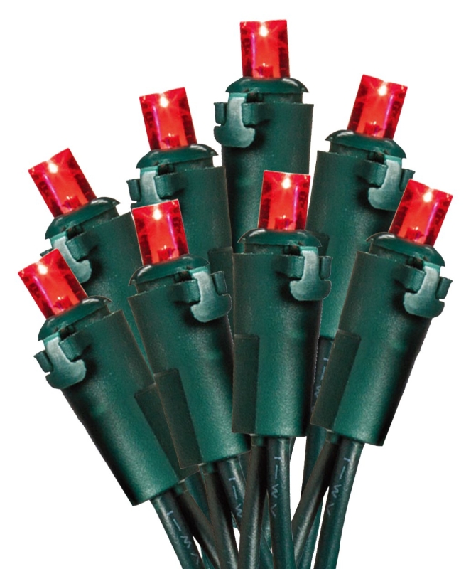 LIGHT LED RED 70CT 5MM        