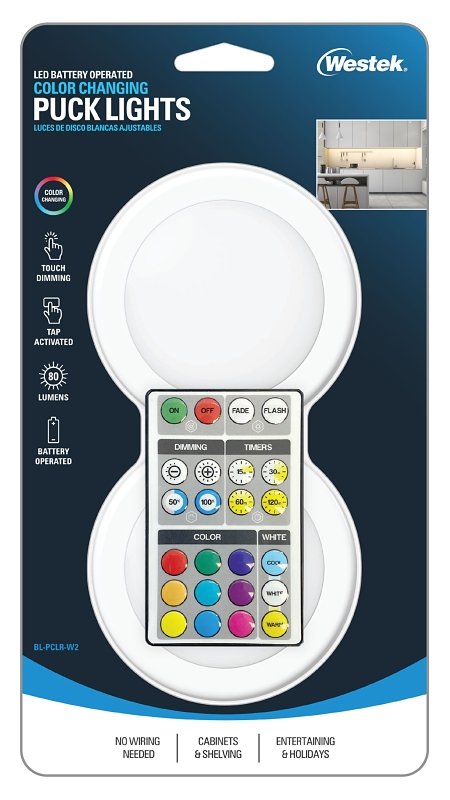 [2757086] LIGHT PUCK LED 3/4/5K 150LM WH