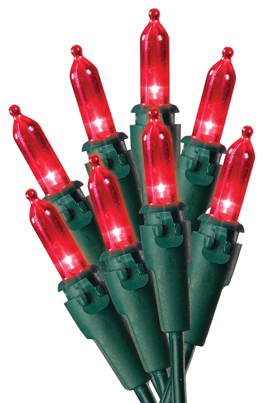 LIGHT SET MINI STS RED 50L    