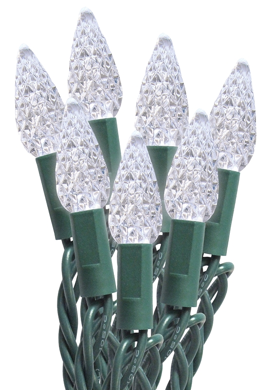 LIGHT STRING C6 LED COOL WHITE