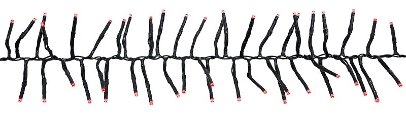 LIGHT TWINKLING CLUS LED RED  