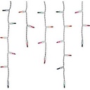 LIGHTS ICICLE MULTI 300 BULBS 