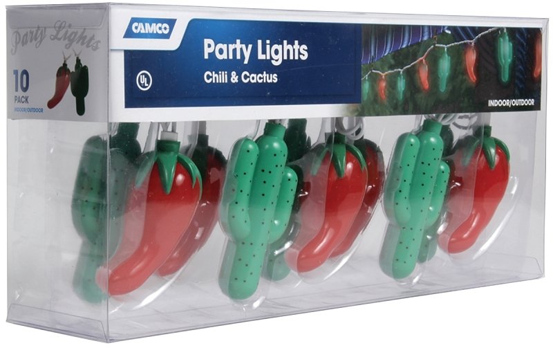 LIGHTS PARTY CHILI/CACTUS     
