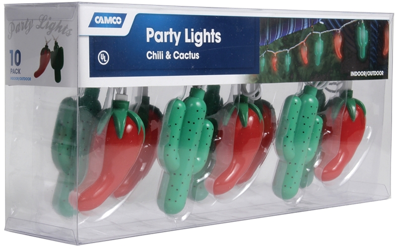 LIGHTS PARTY CHILI/CACTUS     