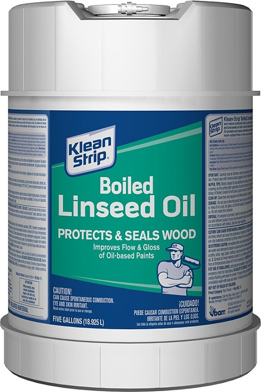 LINSEED OIL BOILED 5 GALLON   