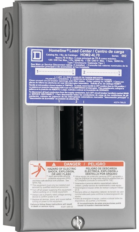 [6721856] LOADCNTR MAIN LUG HOM INDR 70A