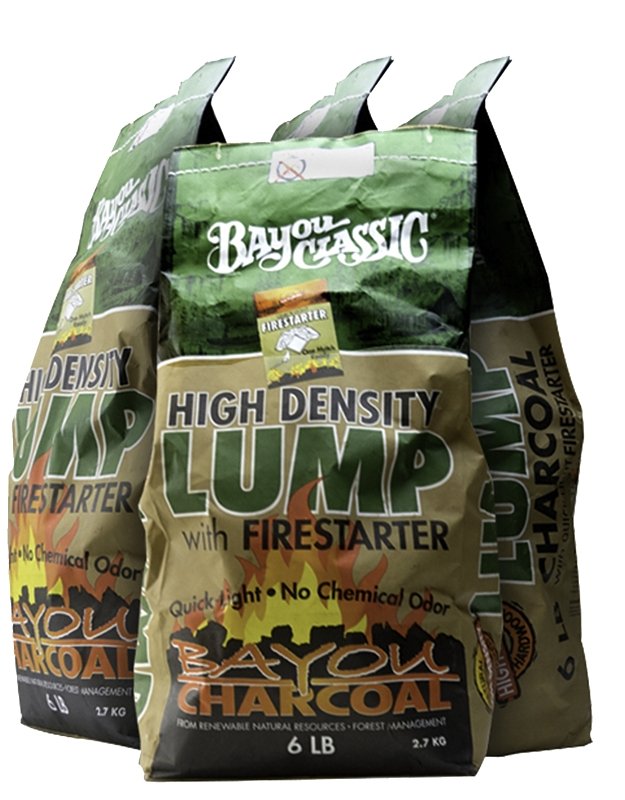 [5686969] LUMP CHARCOAL W/FIRESTARTR 6LB