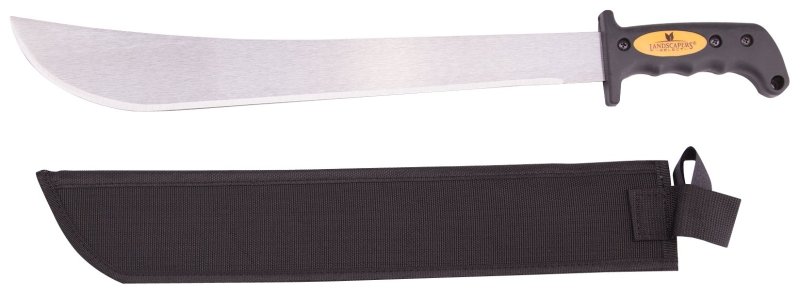 MACHETE WITH SHEATH BLD 18INCH