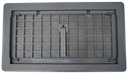 MANUAL FNDTN VENT W/DAMPER GRY