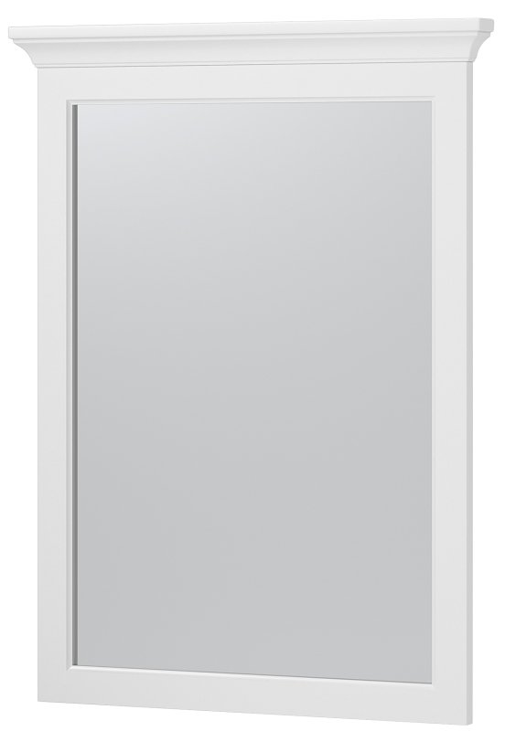 MIRROR FRAMED WHITE 24X32IN   