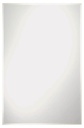 MIRROR FRAMELESS BEVEL 24X36IN