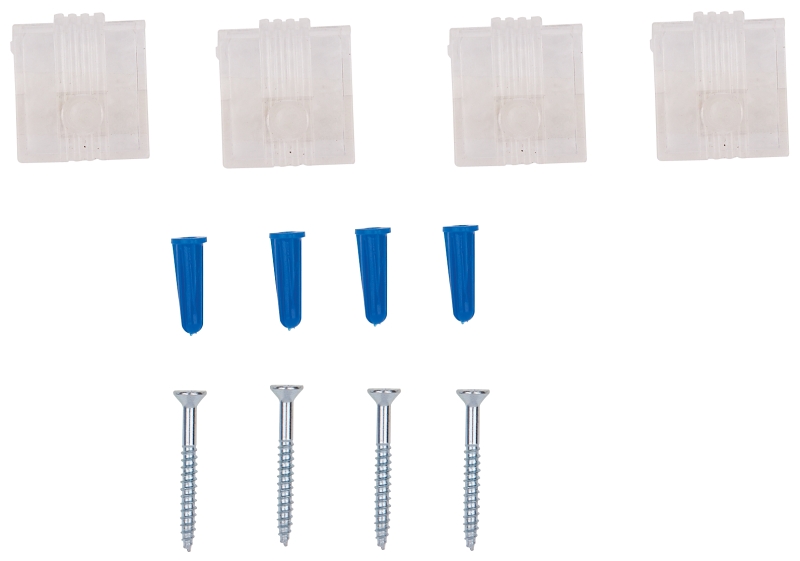 MIRROR HOLDER HD 1/4IN W/ANCR 