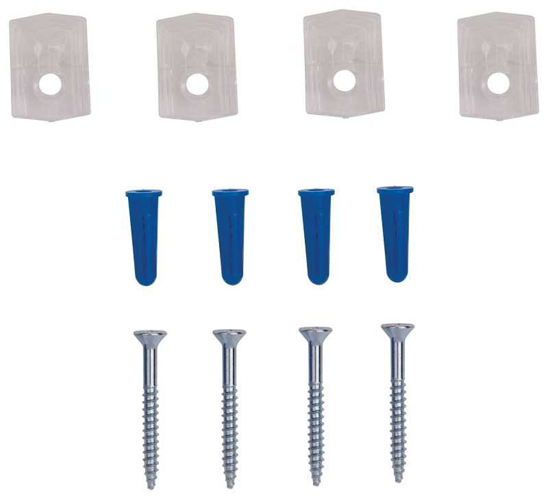 MIRROR HOLDER HD 1/8IN W/ANCR 