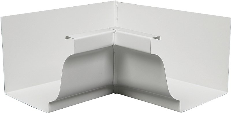 MITRE GUTTER INSIDE WHT AL 5IN