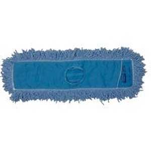 MOP HEAD DUST BLUE 5X24IN     