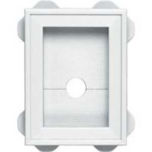 [5875760] MOUNTING BLOCK WRAP AROUND WHT