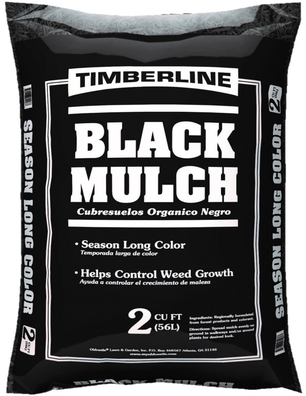 MULCH LAWN-GARDEN BLACK 2CF   