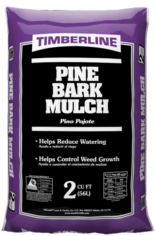 MULCH LAWN-GRDN PINE BARK 2CF 