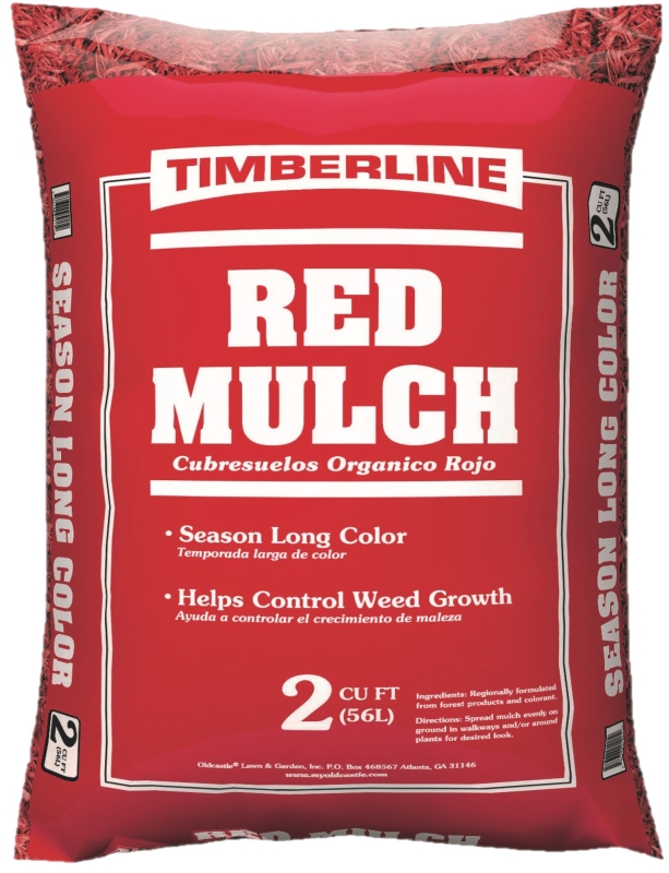MULCH LAWN-GRDN SPRDNG RED 2CF