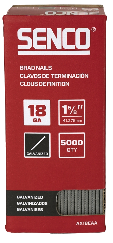NAIL BRAD STRIP 18GA X 1-5/8IN