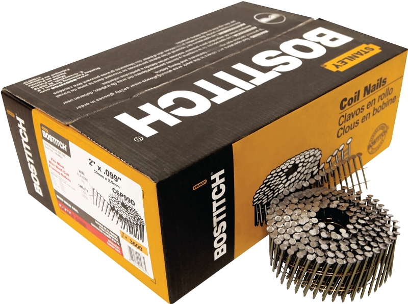 NAIL FRMG COIL SMOOTH 2"X.099 