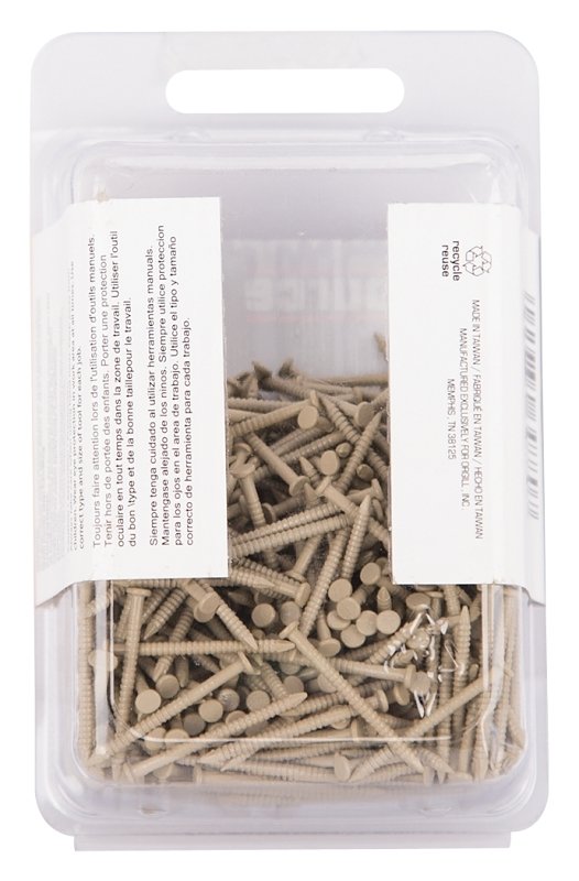 NAIL PANEL 1INCH TAN 6OZ PK   