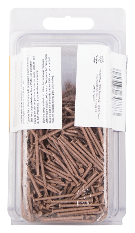 NAIL PANEL BROWN 1IN 1LB      