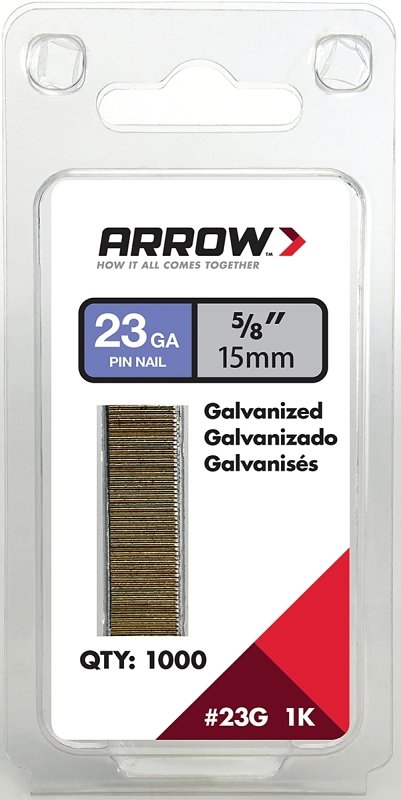 NAIL PIN 23GAUGE PK1000 5/8IN 