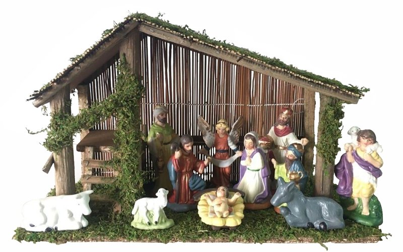 NATIVITY SET 12PC 11IN        