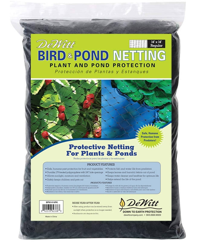 NETTING BIRD-POND BLK 14X14FT 