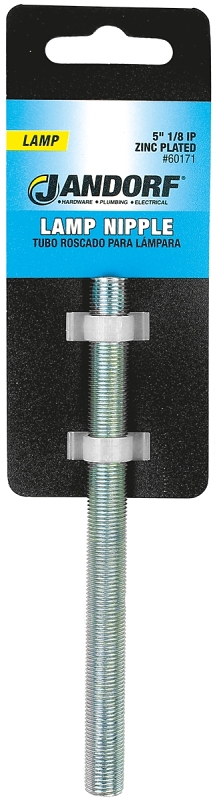 NIPPLE 1/8INCH IP 5IN ZINC PLT