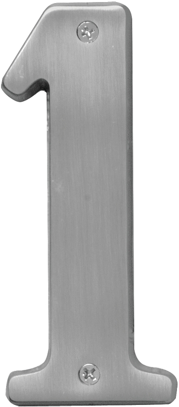 NUMBER HOUSE 1 SB 5IN SAT NKL 