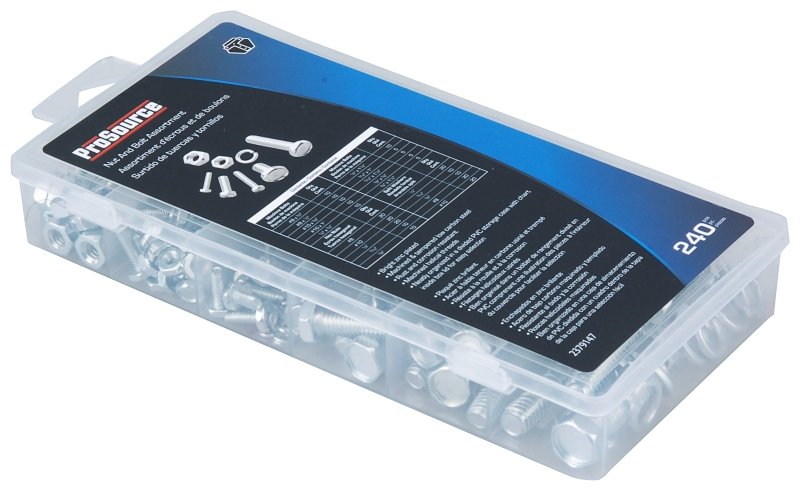 [2379147] NUT/BOLT ASSORT ZINC SAE 240PC