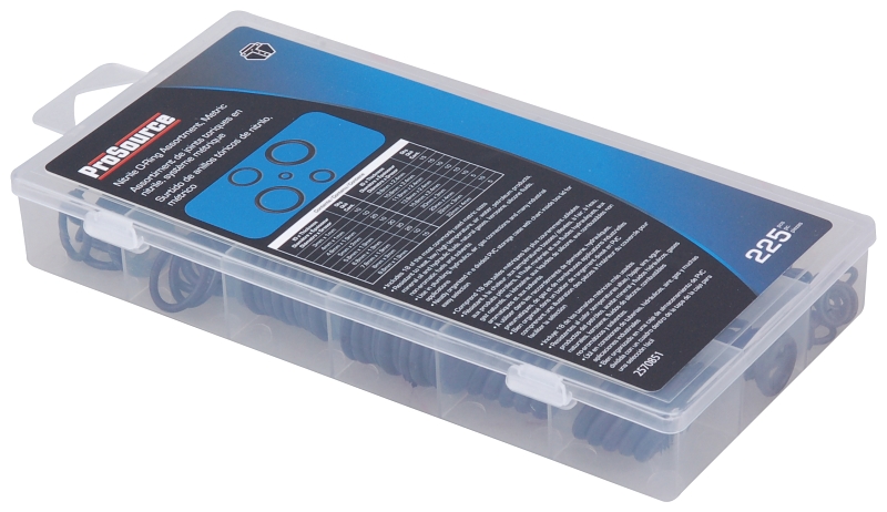 O-RING ASSORTMENT METRIC 225PC
