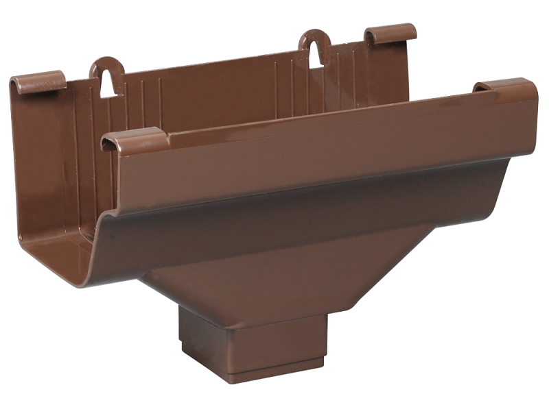 OUTLET END TRDNL BROWN 2INX3IN