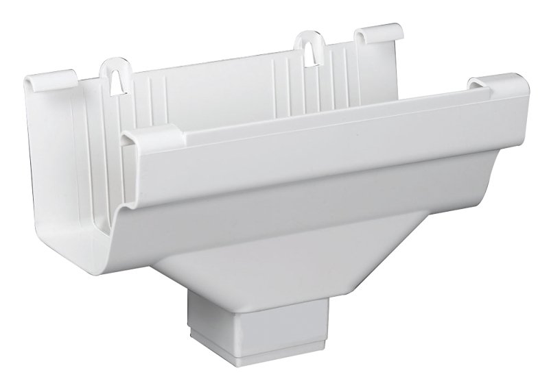 OUTLET END TRDNL WHITE 3INX4IN
