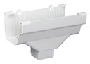 OUTLET END TRDNL WHITE 3INX4IN