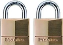 PADLOCK BRS KA VRTCLR 7/16IN  