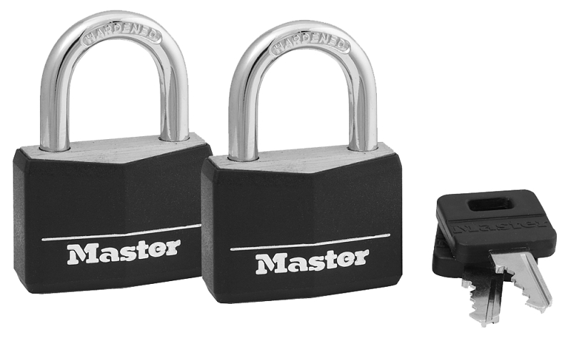 PADLOCK K/A 141T ALUM 7/8IN   