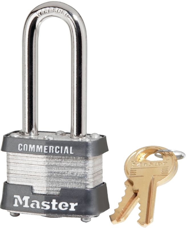 PADLOCK STEEL 1-1/2IN VRTCL KA
