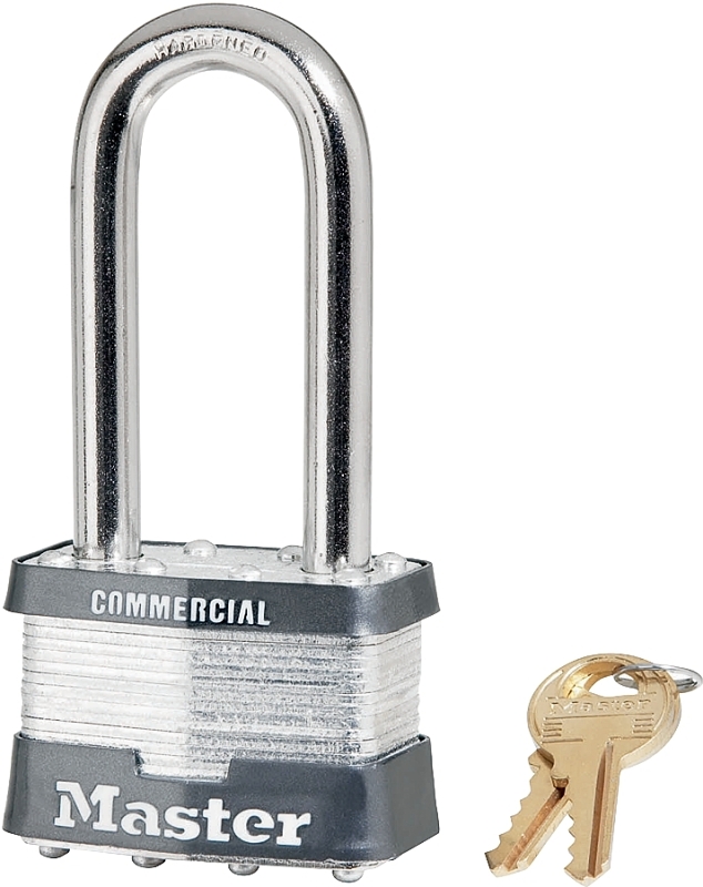 PADLOCK STEEL 2-1/2IN VRTCL KA