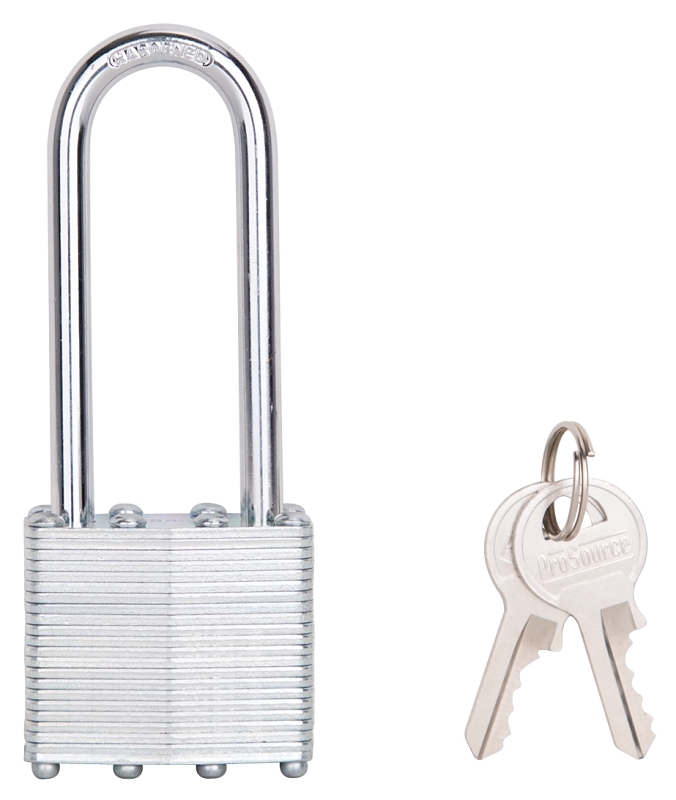 PADLOCK STEEL 2-1/2IN VRTCL KD